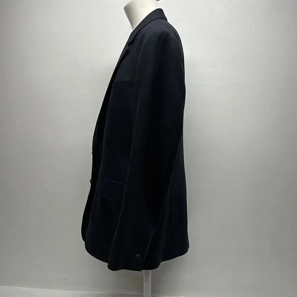 Rag and Bone Sports Blazer Jacket Coat Wool Blend Navy Blue Men’s Size 44R 44 - Picture 6 of 10